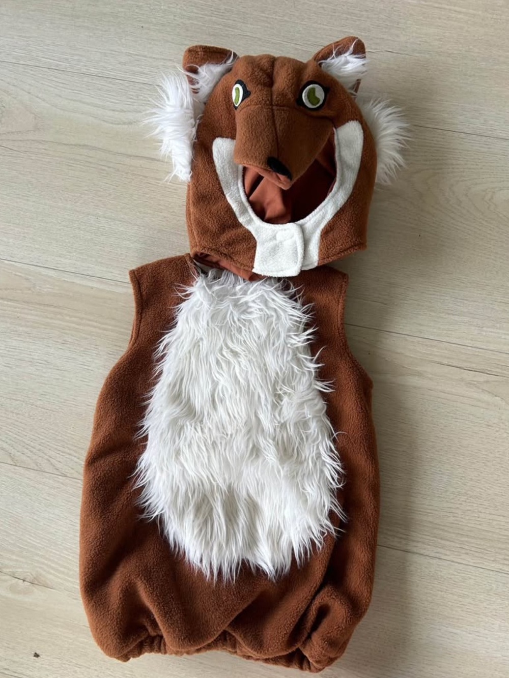 Pottery Barn Baby/Toddler Fox Halloween Costume 24 months (fits up to 3T)